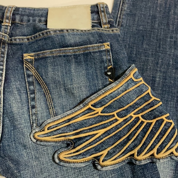 Adidas x Jeremy Scott wings denim jeans rare find 27 - Picture 8 of 13